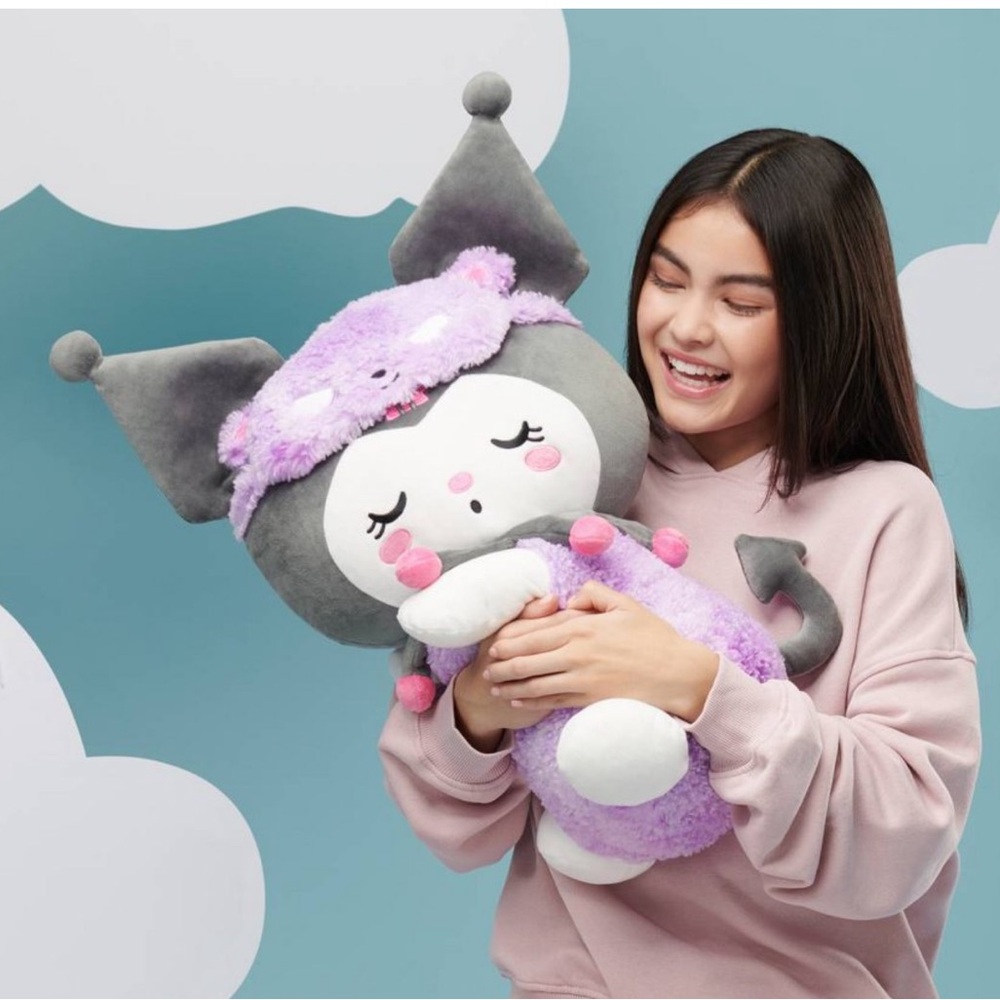 Sanrio Hello Kitty and Friends 18-Inch Sleeping Kuromi Plush